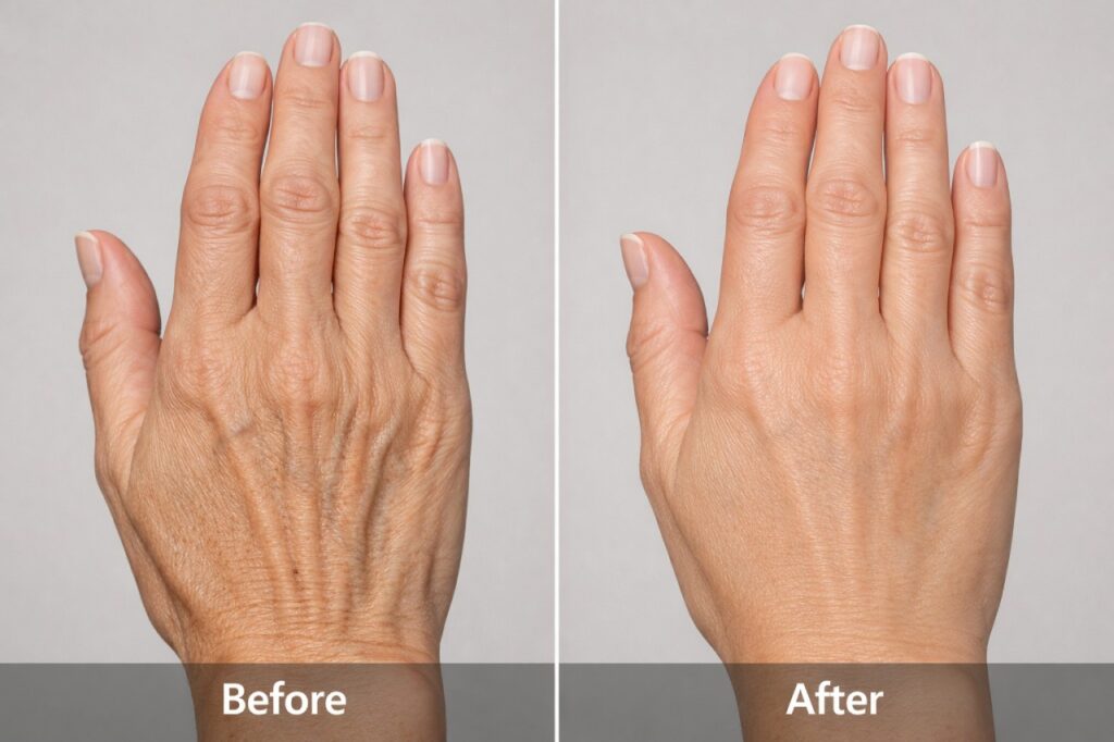 How Long Do Results Last and What to Expect After Your Hand Filler Treatment